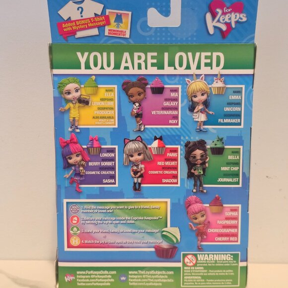 The Loyal Subjects For Keeps Positive Affirmations "You Are Loved" Doll - Picture 3 of 9